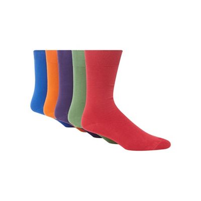 Pack of five assorted socks